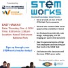 STEMworks Industry Connection is about students learning about  Innovation sector companies and to explore STEM-related career fields! Sign up with your STEMworks Teachers today! December 4, 2014 8:30am – 1:30pm ...