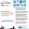 STEMworks Industry Connection is about students learning about  Innovation sector companies and to explore STEM-related career fields! Sign up with your STEMworks Teachers today! November 26, 2014 8:30am – 1:30pm ...