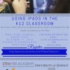 The Women in Tech Project is excited to partner with UH STEM Pre-Academy and Maui High’s Digital Media Lab in offering – Using iPads in the K12 Classroom. The workshop ...
