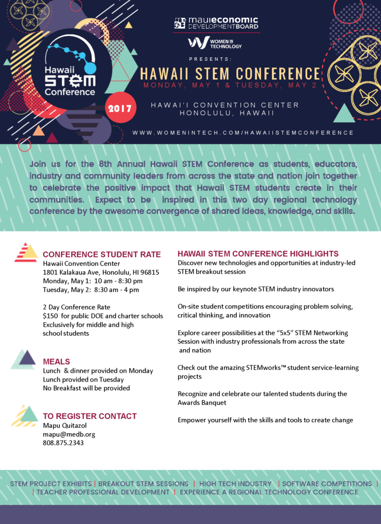 Hawaii STEM Conference 2017_PUBLIC